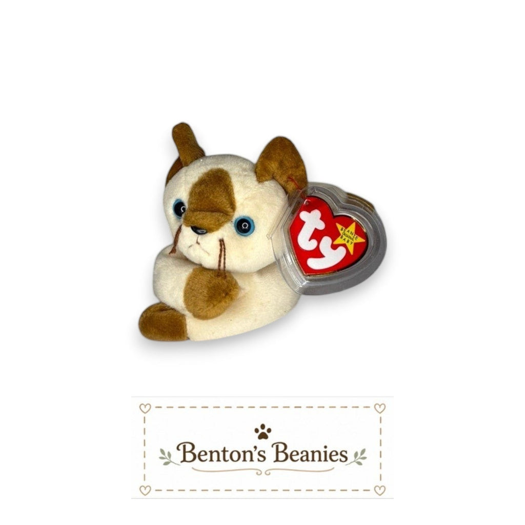 Snip the Siamese Cat TY Beanie Baby | Mint Heart & Tush Tag