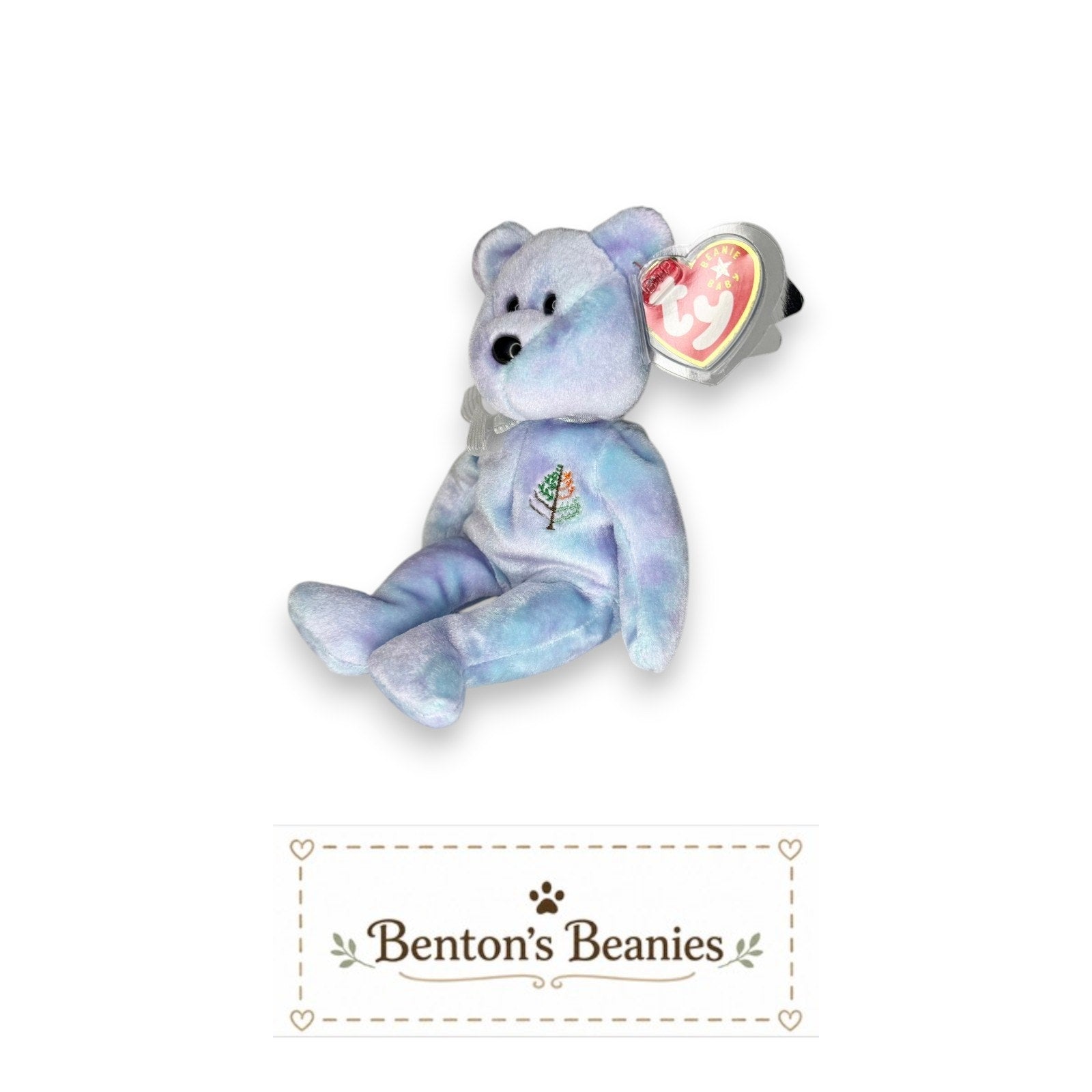 Four Seasons Chiang Mai TY Beanie Baby | Mint Heart Tush Tag