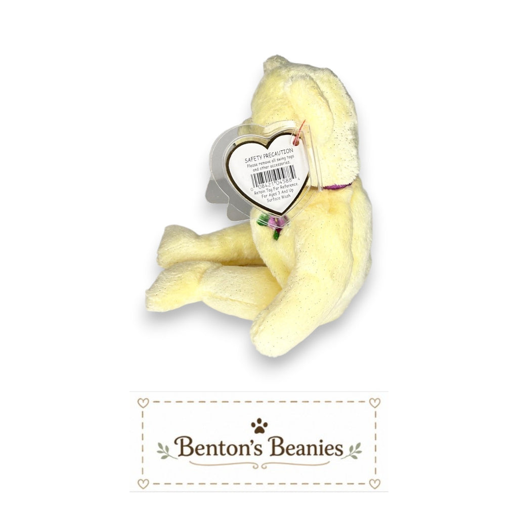 Mother the Bear TY Beanie Baby | Mint Heart & Tush Tag