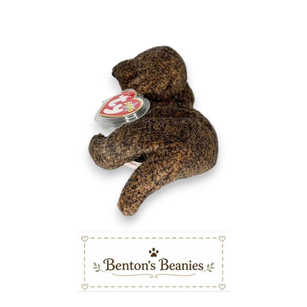 Fetcher the Dog TY Beanie Baby | Minor Heart Tag Vein