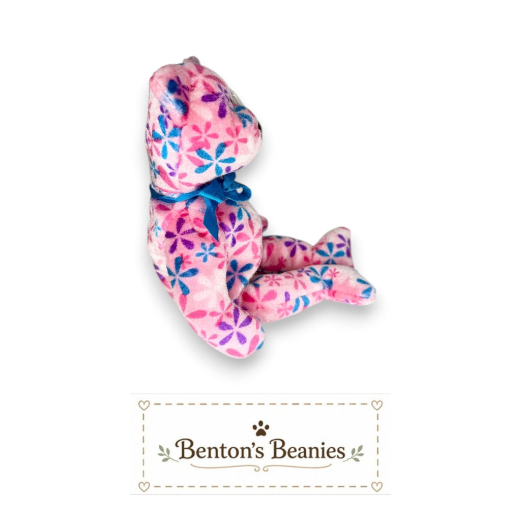 Funky the Bear TY Beanie Baby | Mint Heart & Tush Tag