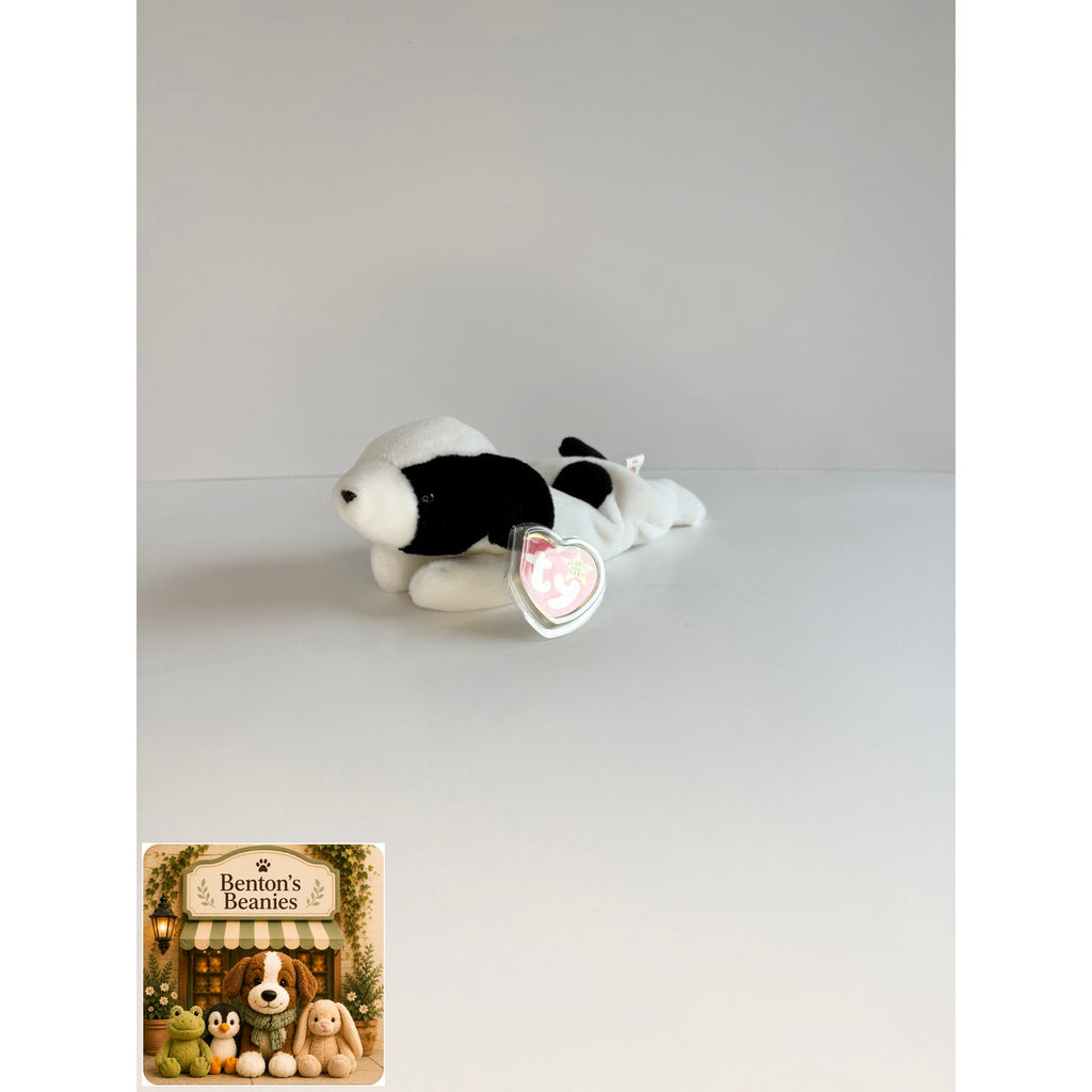 Spot the Dog TY Beanie Baby | Mint Heart & Tush Tag
