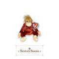 Schweetheart Orangutan TY Beanie Baby | Mint Heart & Tush Tag