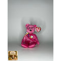 Decade the Bear Pink TY Beanie Baby | Mint Heart/Tush Tag