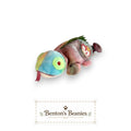 Iggy the Chameleon TY Beanie Baby | Mint Heart & Tush Tag