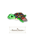 Zoom the Sea Turtle TY Beanie Baby | Mint Heart & Tush Tag