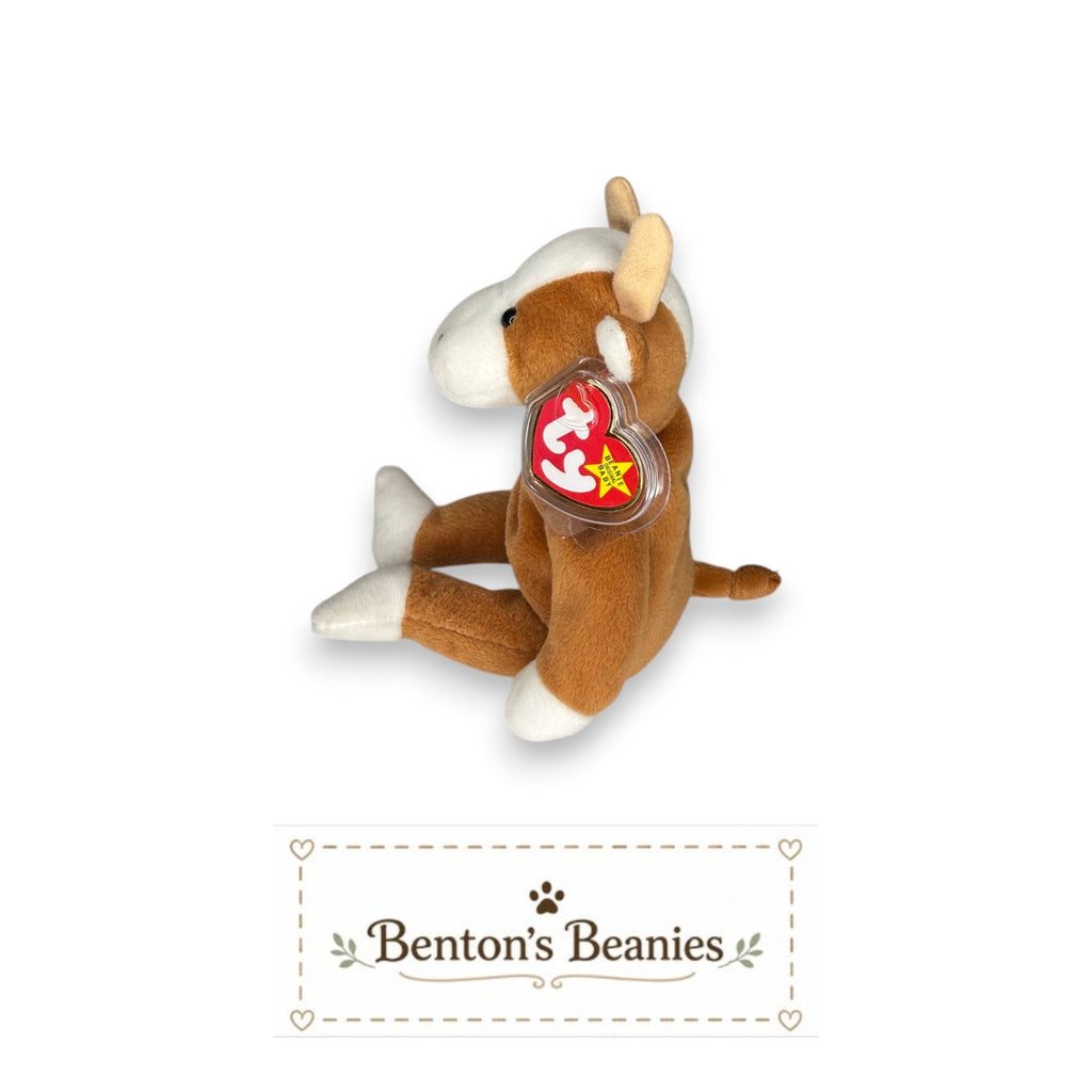 Bessie the Cow TY Beanie Baby | Mint Heart & Tush Tag