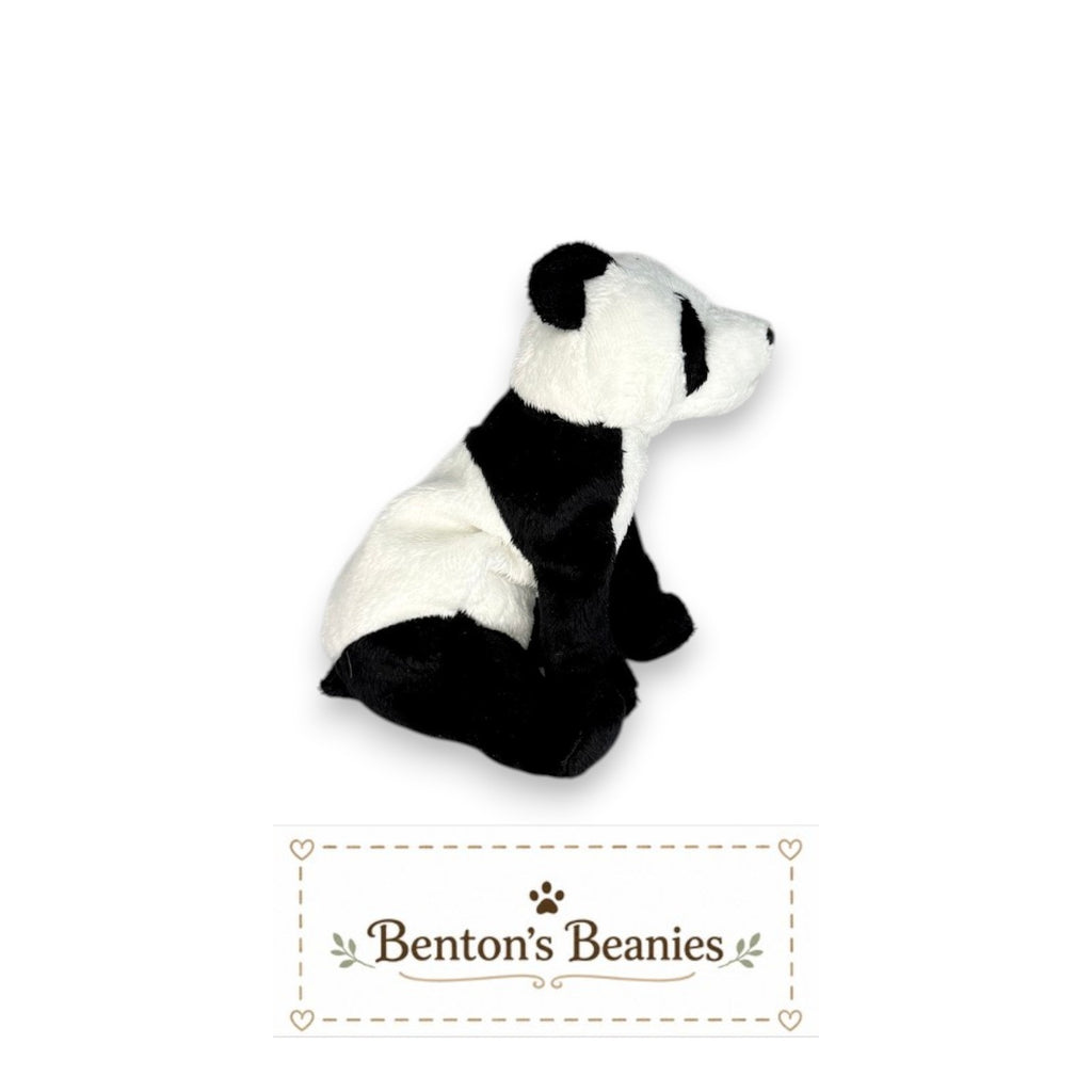China the Panda Bear TY Beanie Baby | Mint Heart & Tush Tag