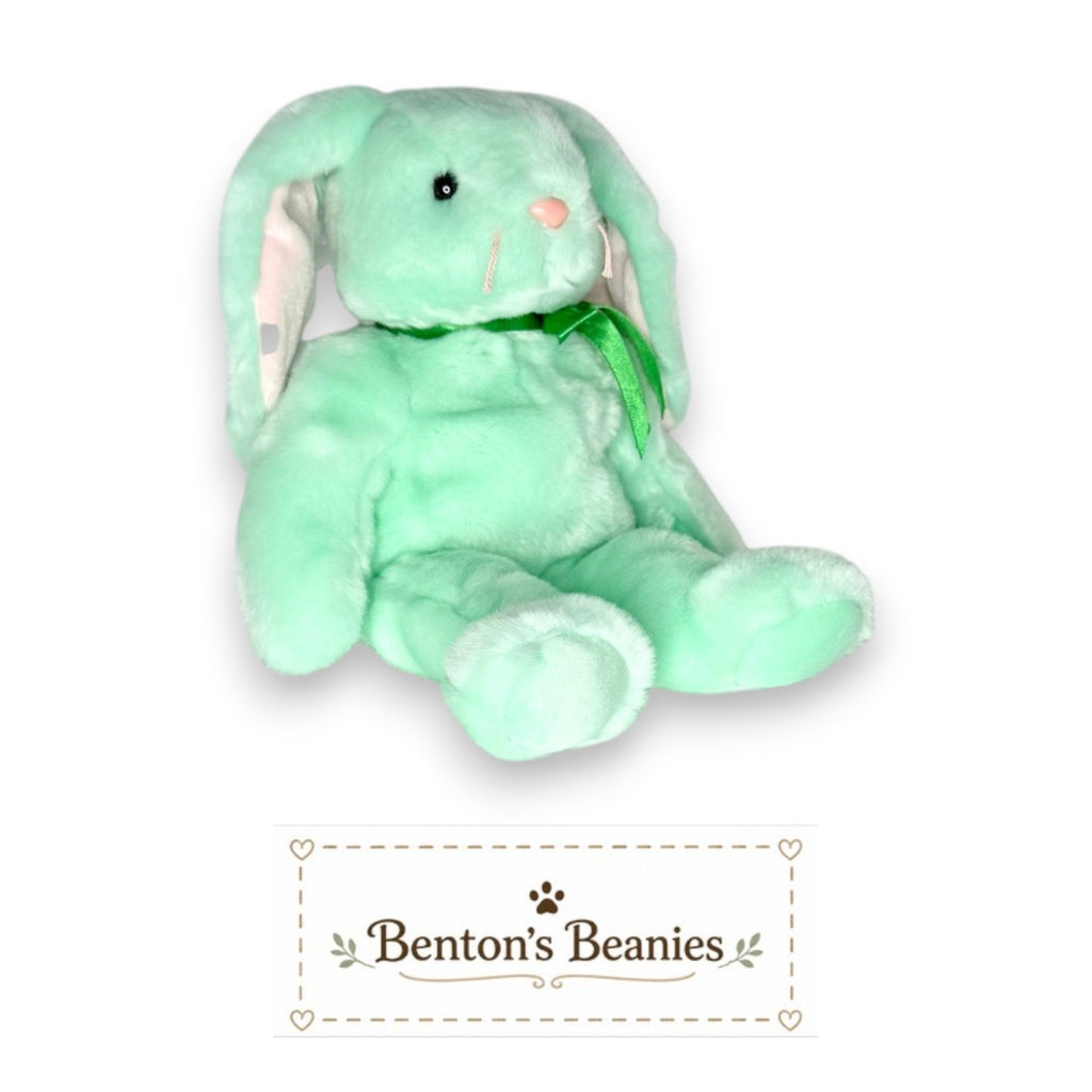 Hippity the Bunny TY Beanie Buddies | Mint Heart & Tush Tags