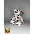 Glory the Bear TY Beanie Baby | Mint Heart & Tush Tag