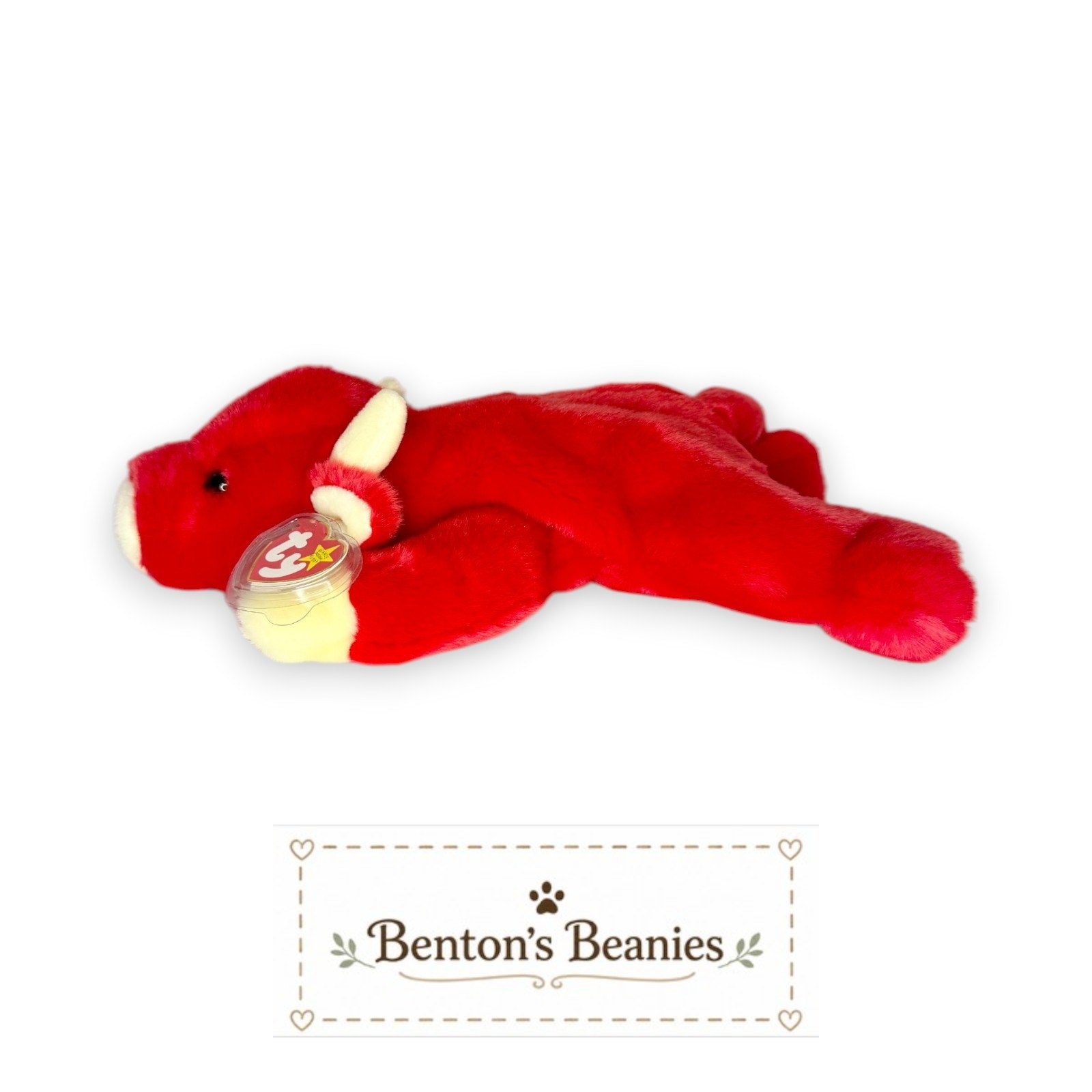 Snort the Bull TY Beanie Buddies | Mint Tags
