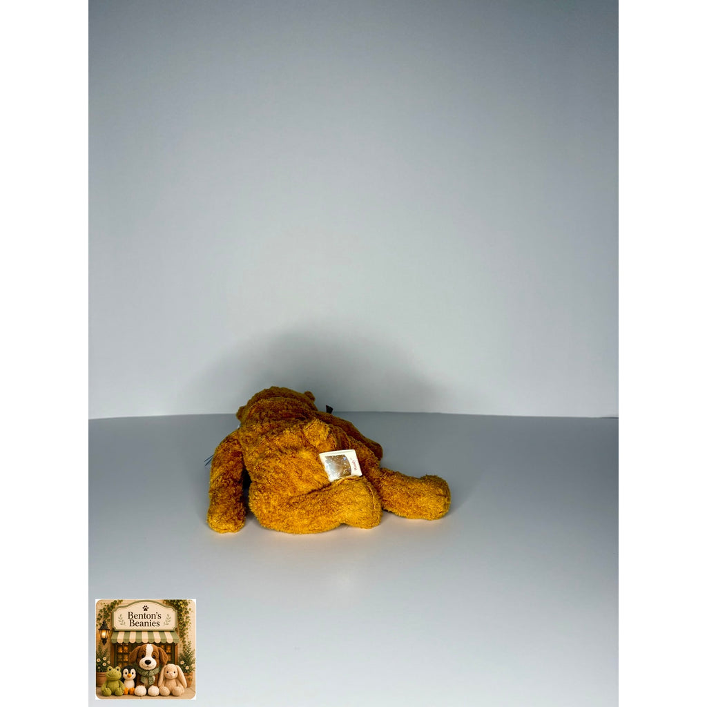 Woody the Bear TY Beanie Baby | Mint Heart & Tush Tag