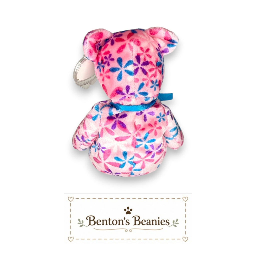 Funky the Bear TY Beanie Baby | Mint Heart & Tush Tag