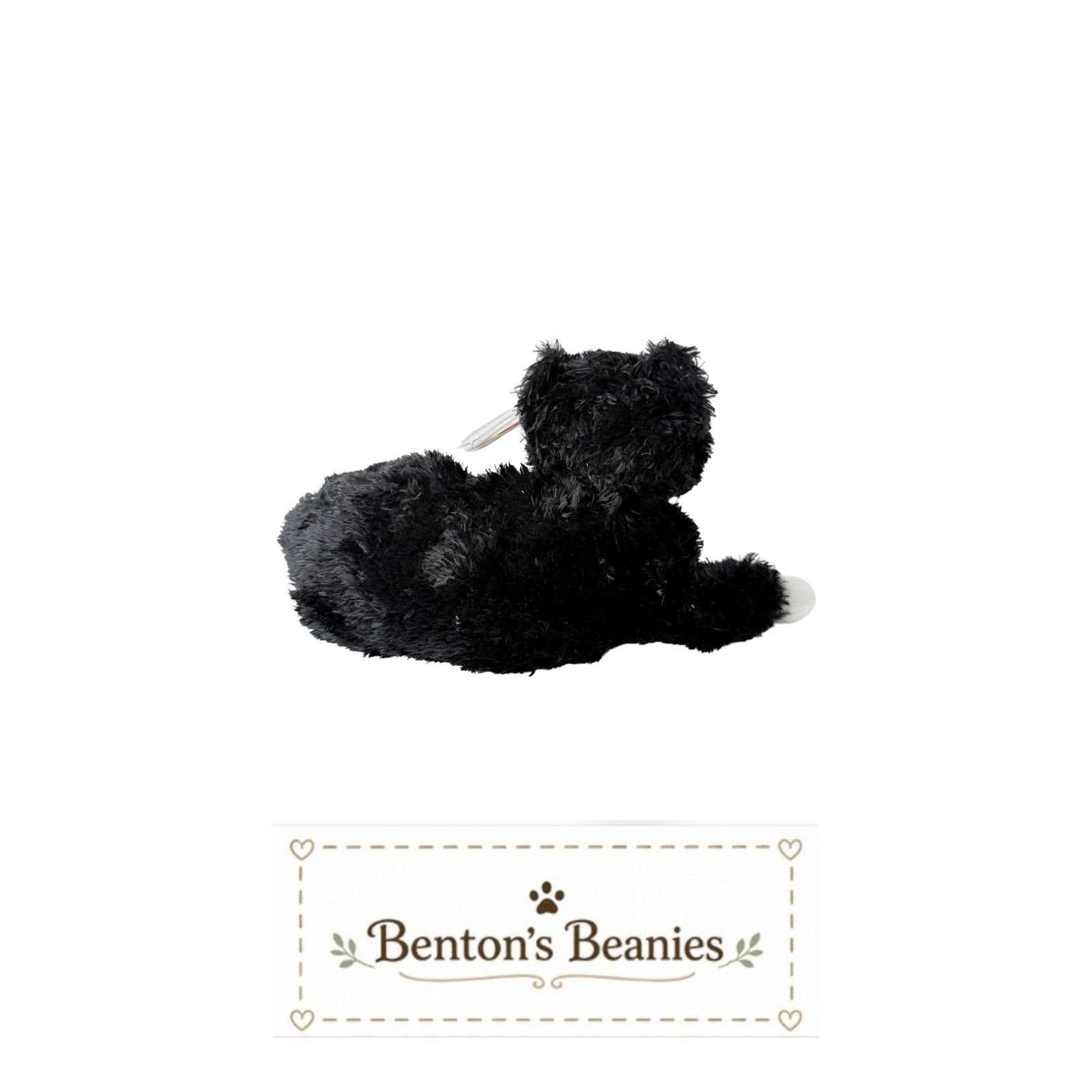 Booties the Cat TY Beanie Baby | Mint Heart & Tush Tag