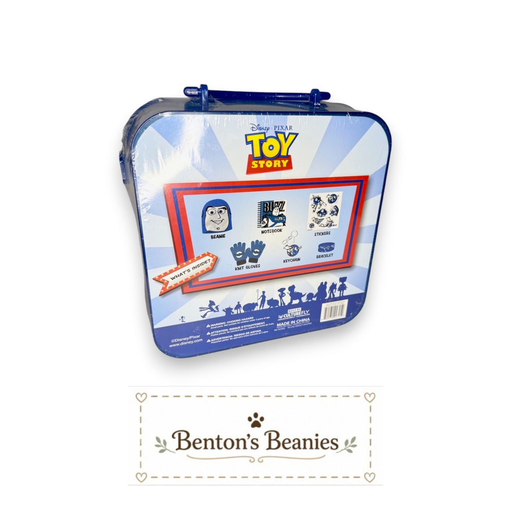 Disney Pixar Toy Story Buzz Lightyear Lunch Box | Blue Glitter