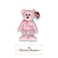 It's a Girl the Bear TY Beanie Baby | Mint Heart & Tush Tag