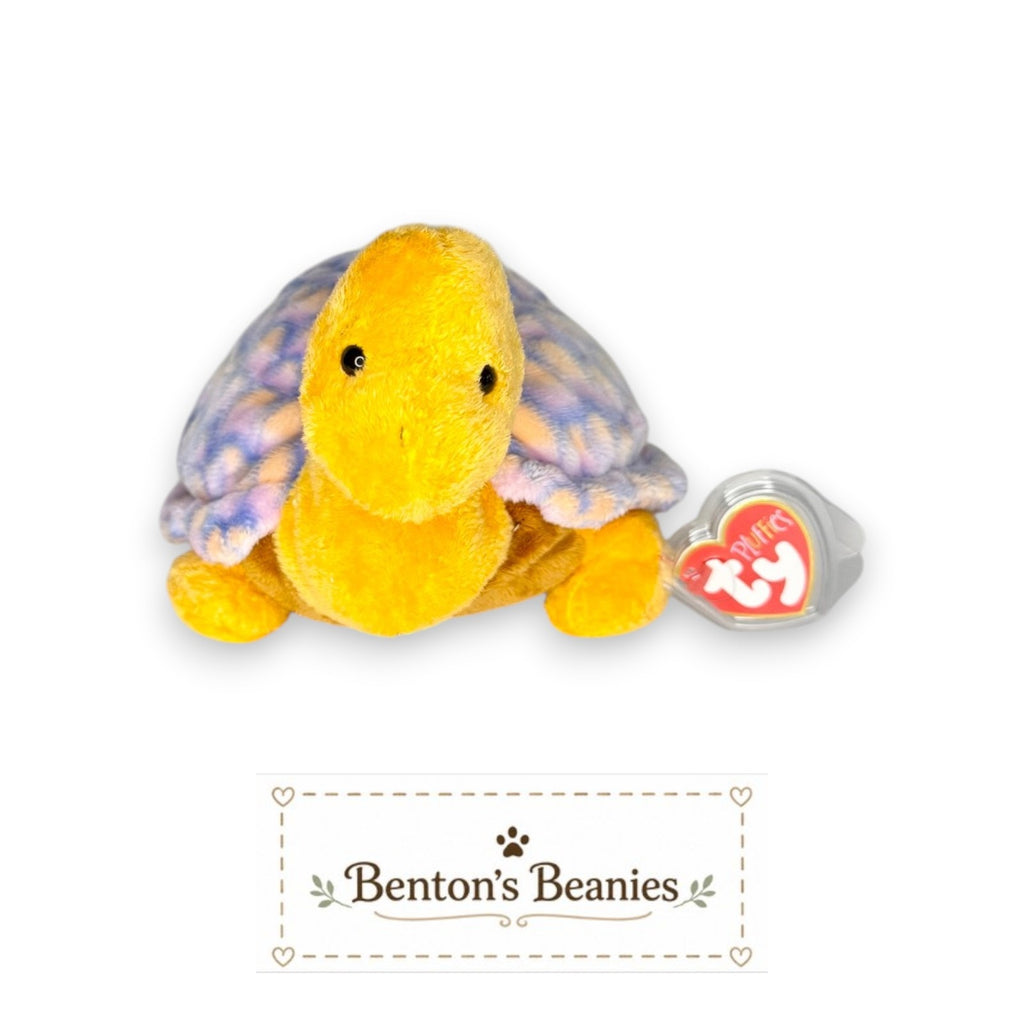 Cruiser the Turtle TY Pluffies | Mint Heart and Tush Tags
