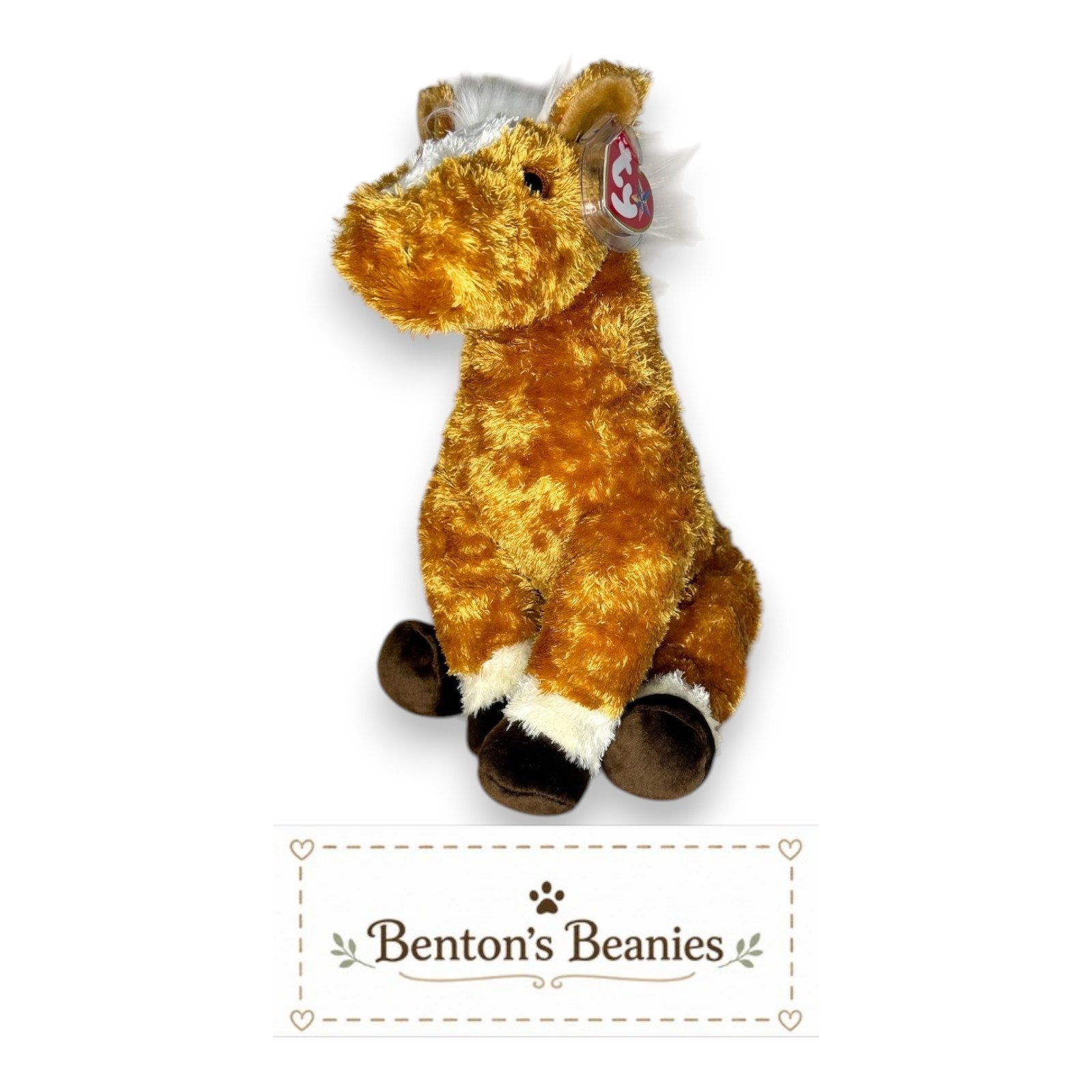 Trotter the Horse TY Beanie Buddies | Mint Tags