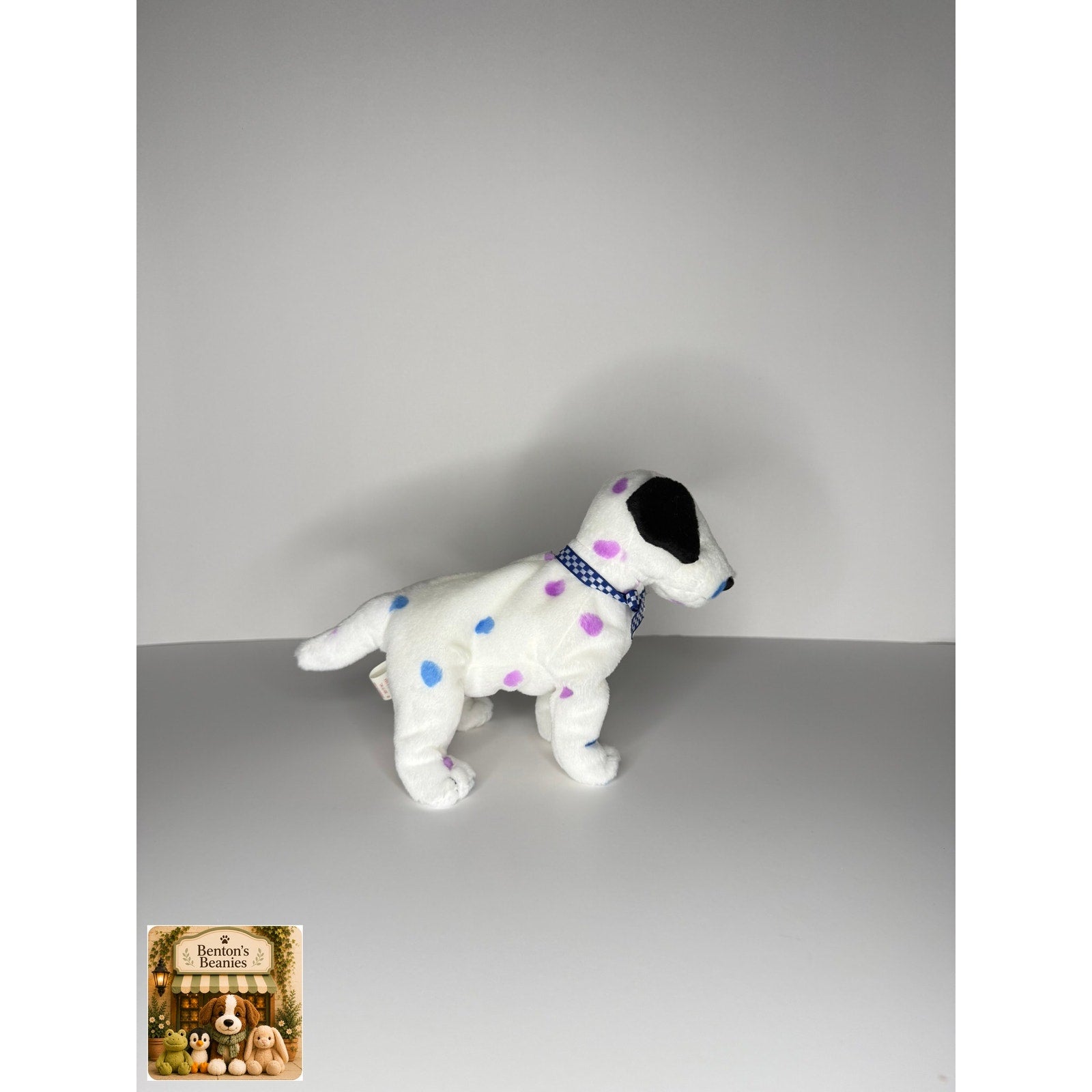 Dizzy the Dog TY Beanie Baby | Mint Heart & Tush Tag
