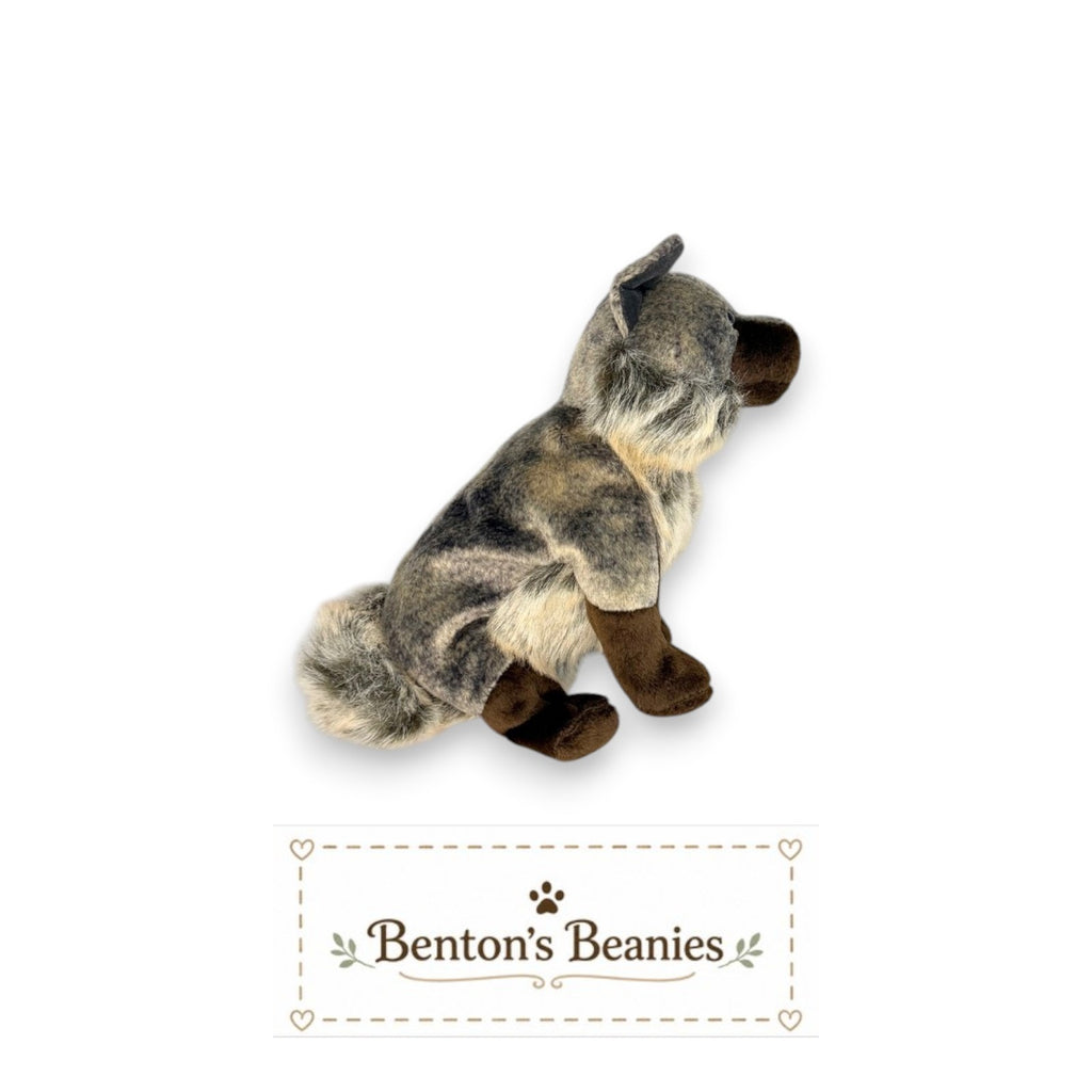 Howl the Wolf TY Beanie Baby | Mint Heart & Tush Tag
