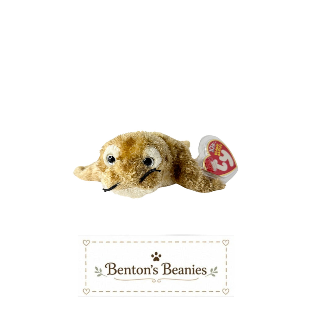 Fins the Seal TY Beanie Baby | Mint Heart & Tush Tag