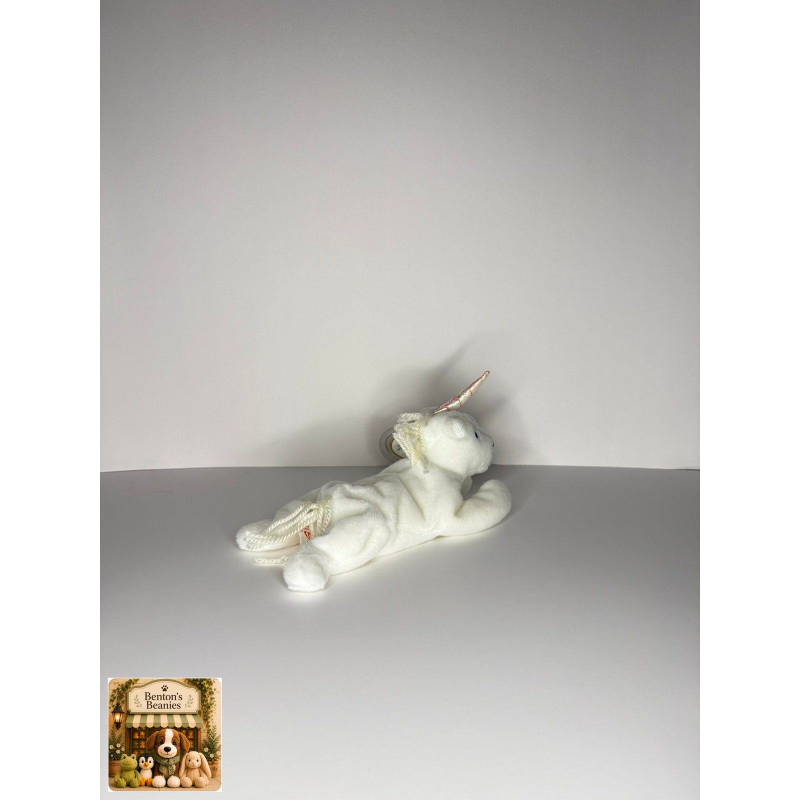 Mystic the Unicorn TY Beanie Baby | (Shiny) Mint Tags