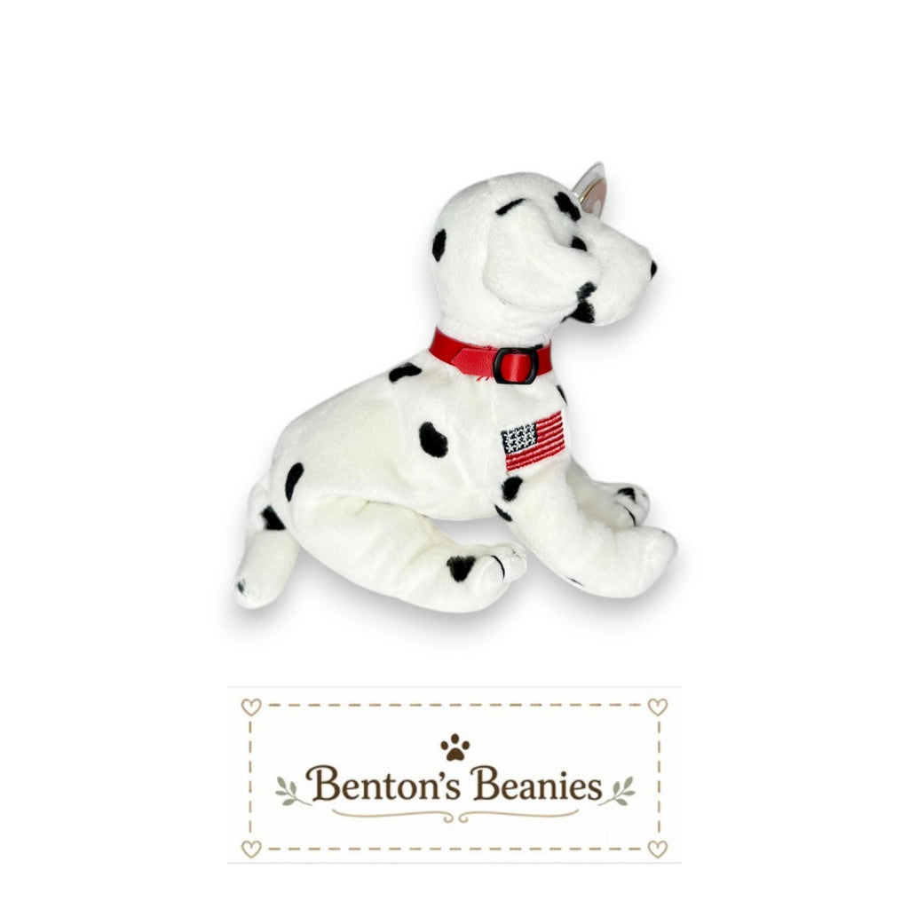 Rescue the Dalmatian TY Beanie Baby | Mint Heart & Tush Tags