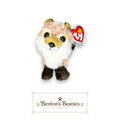 Fredrick the Fox TY Beanie Baby | Mint Heart & Tush Tag