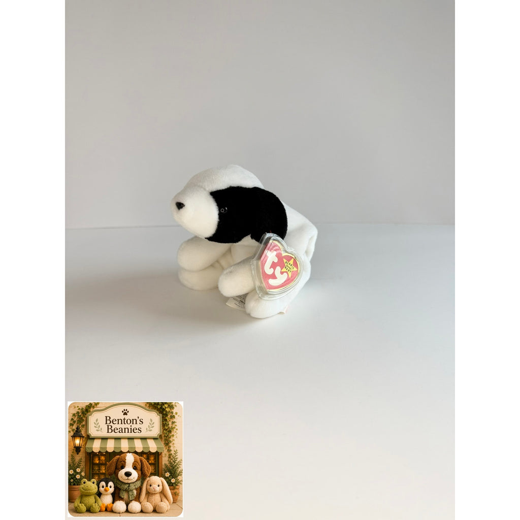 Spot the Dog TY Beanie Baby | Mint Heart & Tush Tag