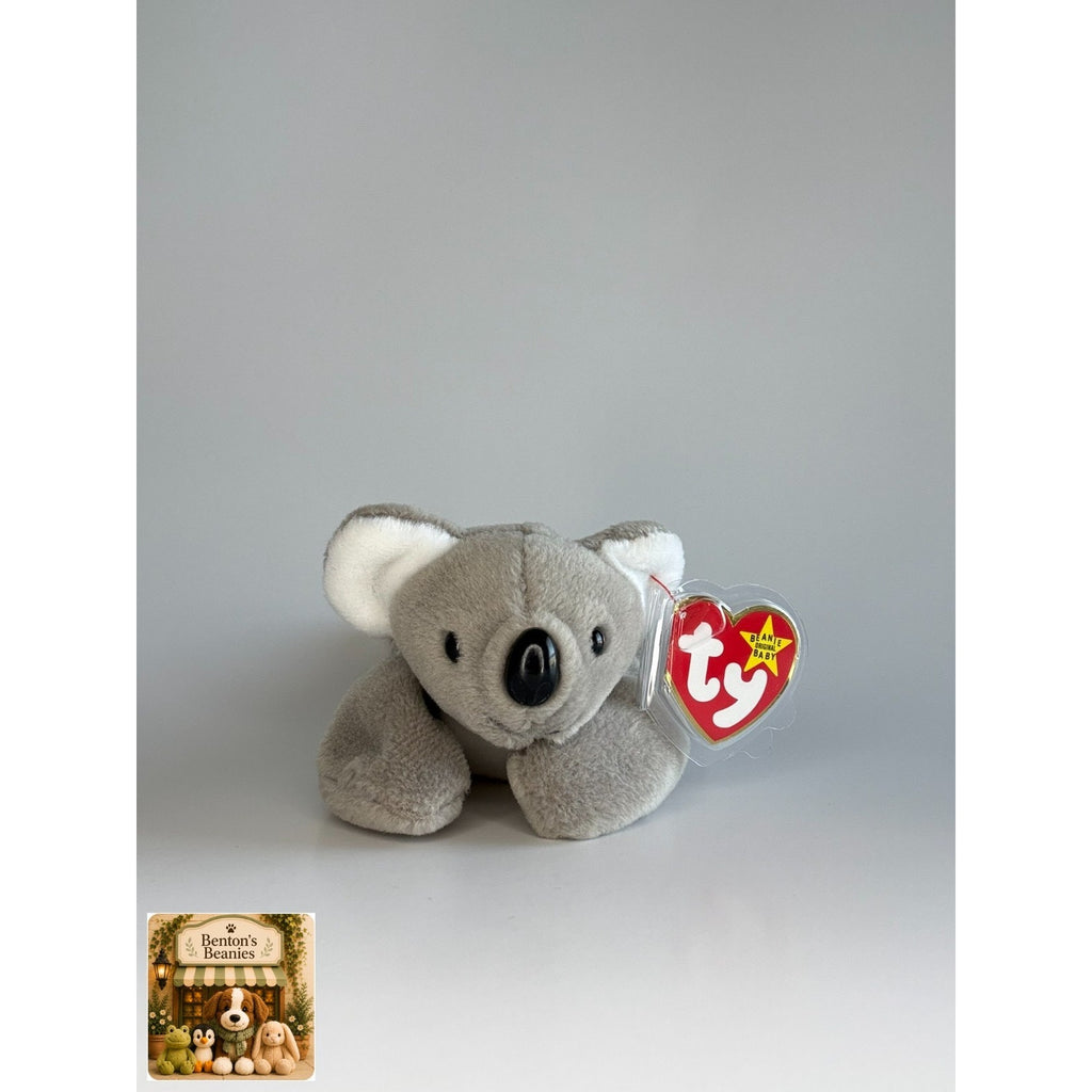Mel the Koala TY Beanie Baby | Mint Heart & Tush Tag