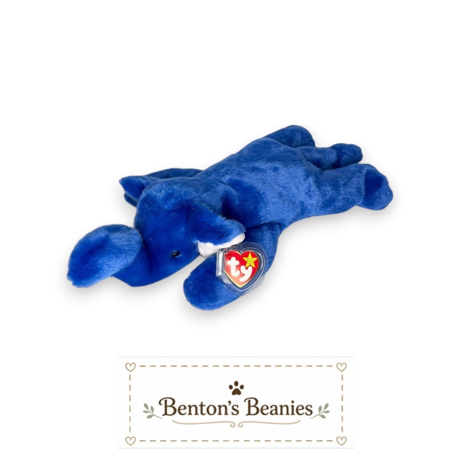 Peanut the Elephant TY Beanie Buddies | Mint Tags