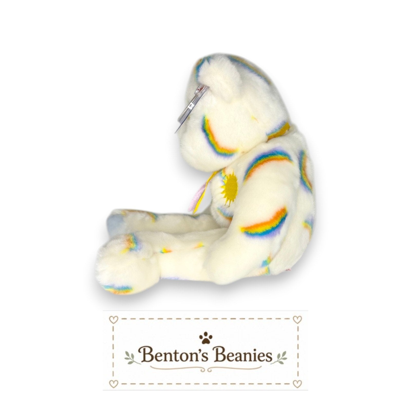 Cheery the Bear TY Beanie Buddies | Mint Tags