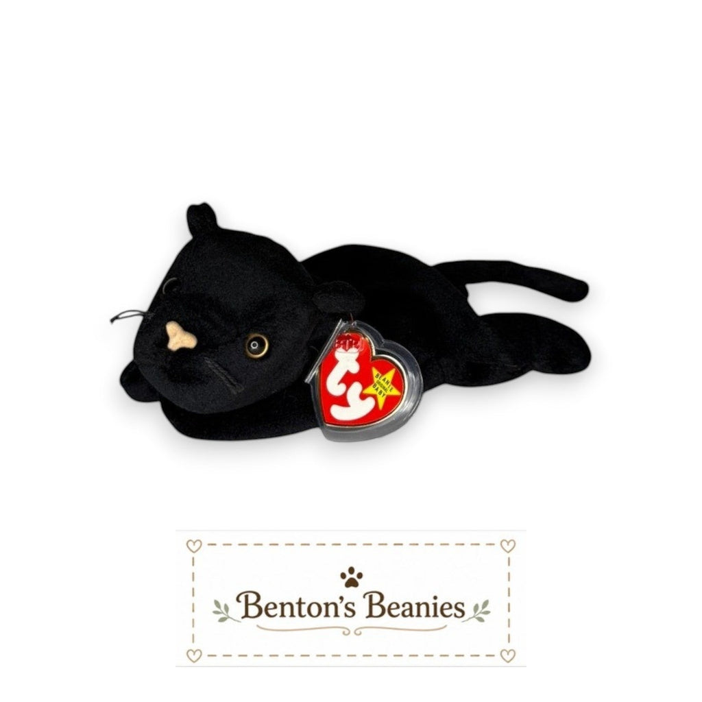 Velvet the Black Panther TY Beanie Baby | Mint Tags