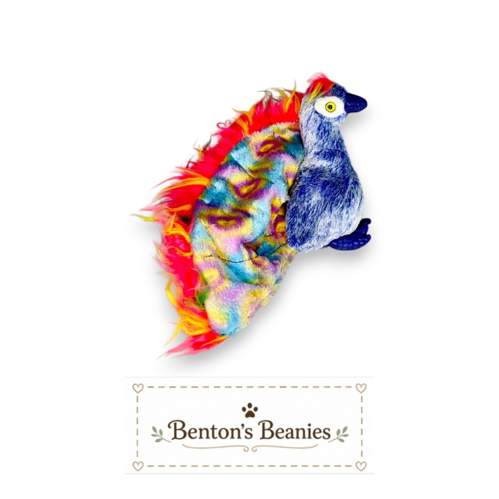Flashy the Peacock TY Beanie Baby | Mint Heart & Tush Tag
