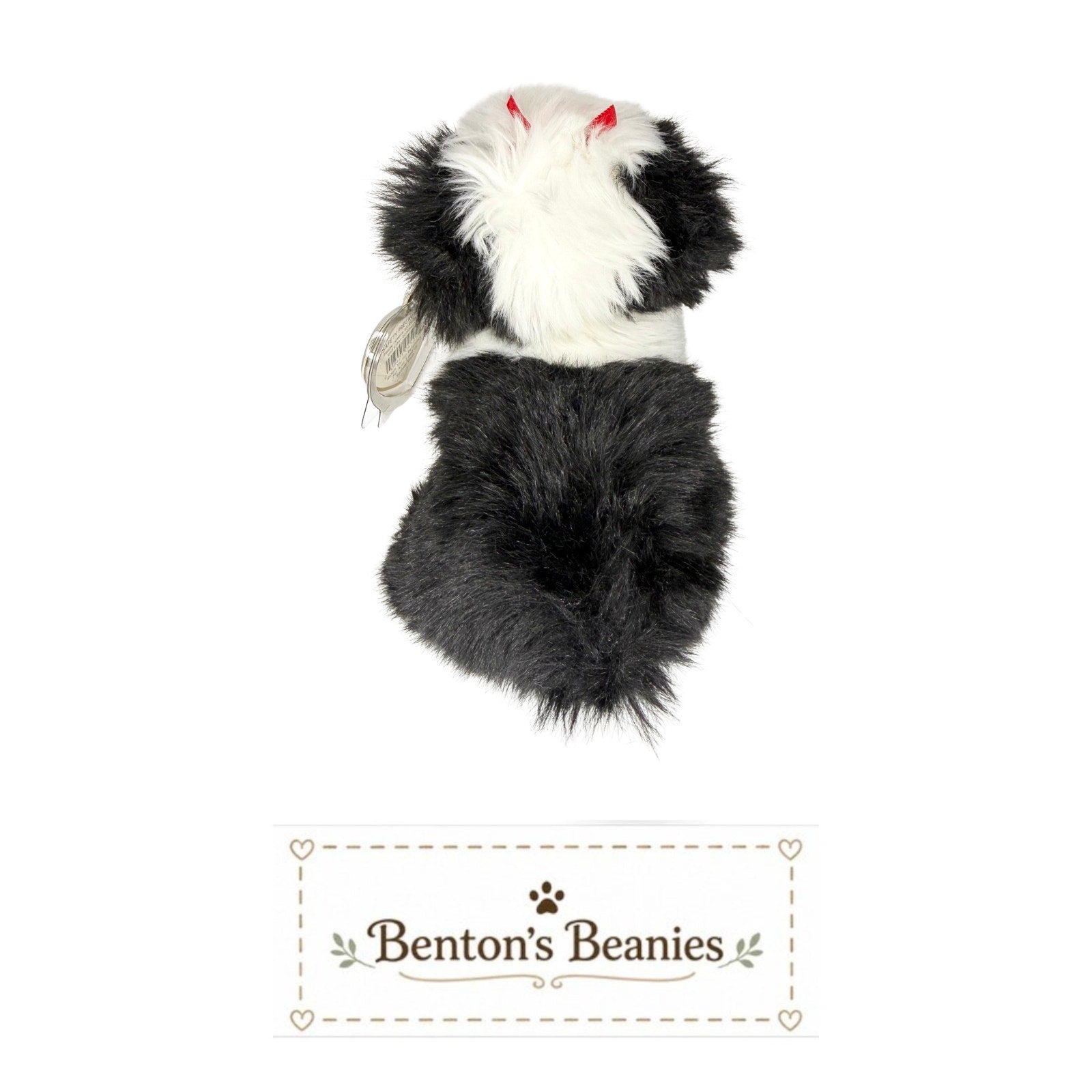 Poofie the Dog TY Beanie Baby | Mint Heart & Tush Tag