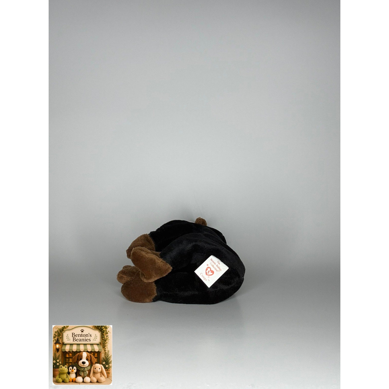 Congo the Gorilla TY Beanie Baby | Mint Heart/Tush Tag