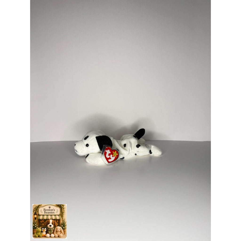 Dotty the Dalmation TY Beanie Baby | Mint Heart & Tush Tag