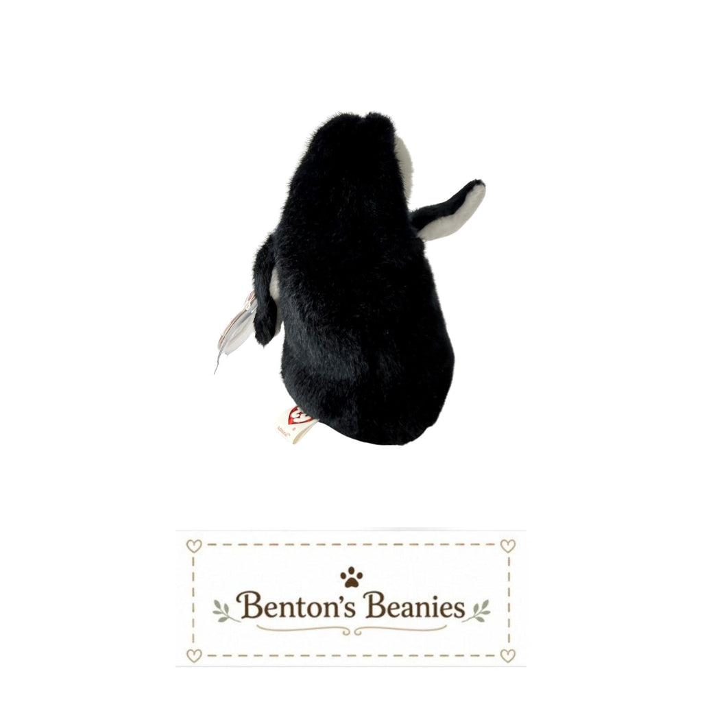 Admiral the Penguin TY Beanie Baby | Mint Heart & Tush Tag