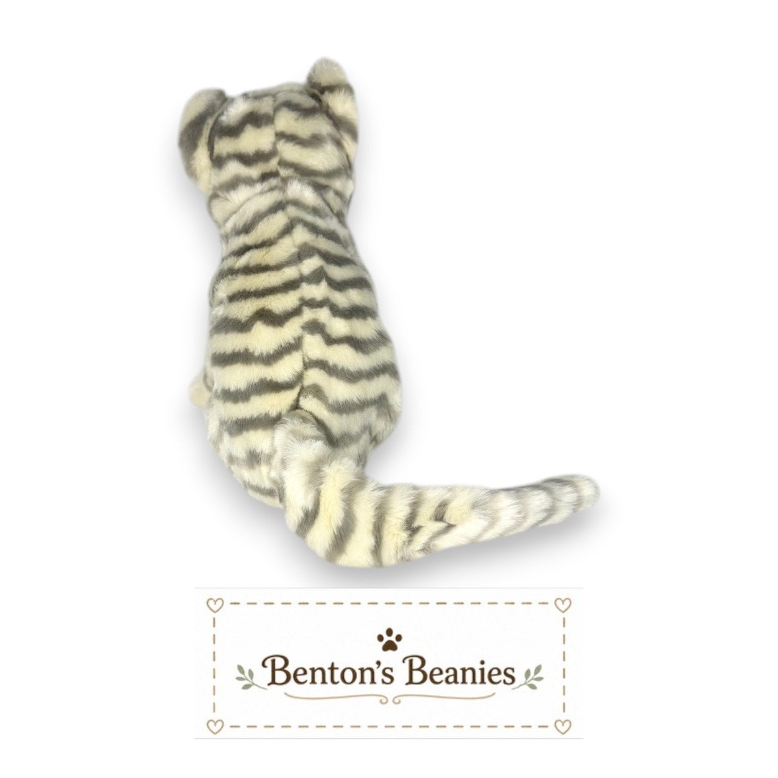 Silver the Cat TY Beanie Buddies | Mint Tags