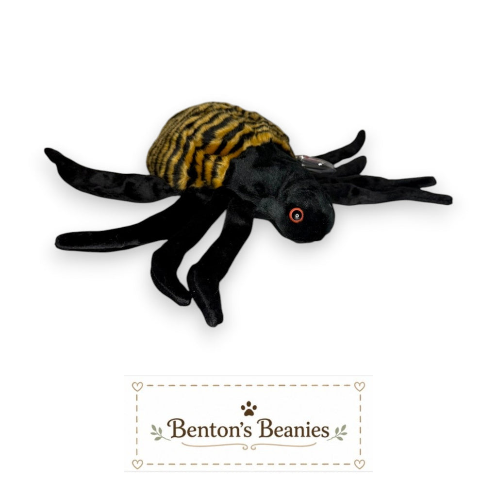 Spinner the Spider TY Beanie Buddies | Mint Tags