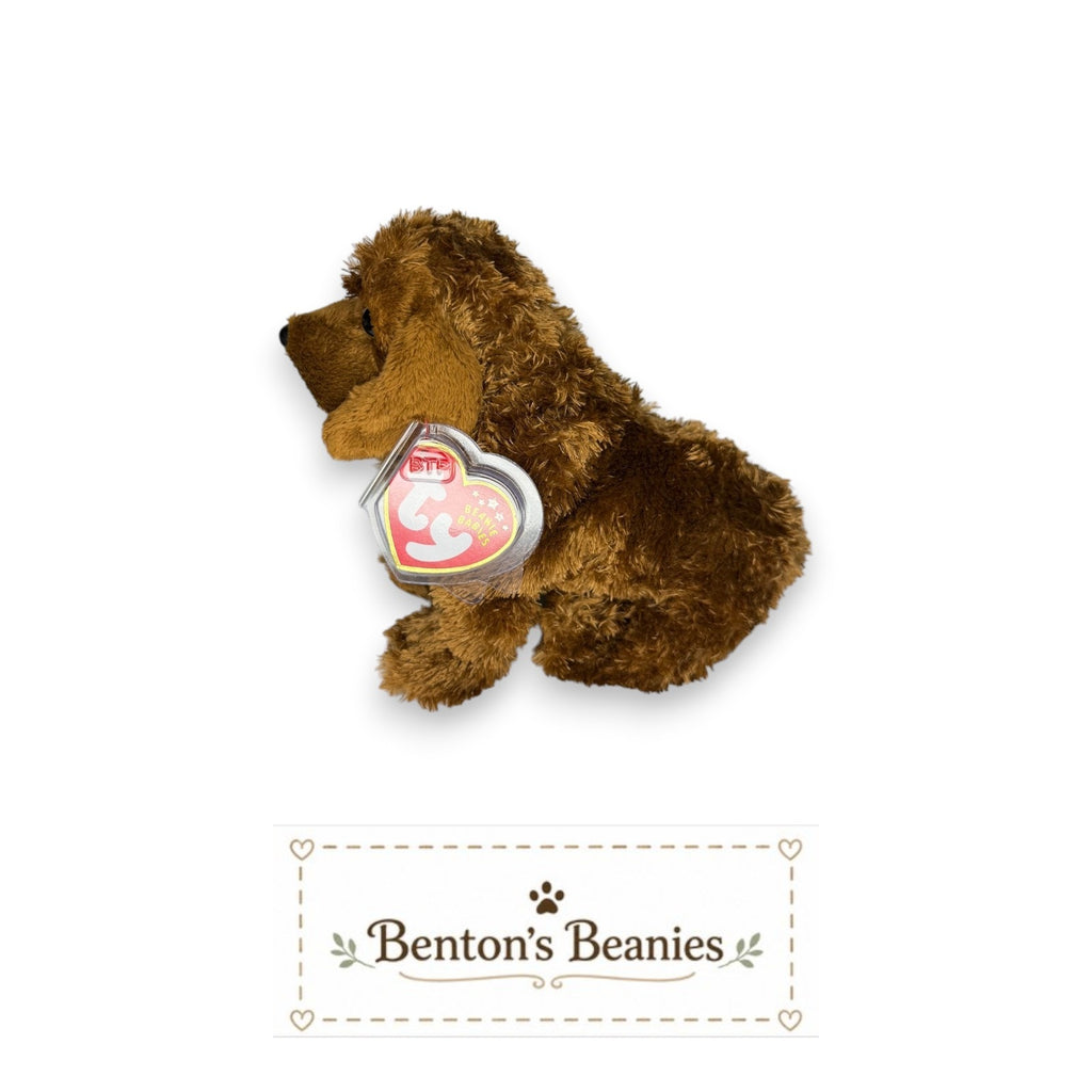 Seadog the Dog TY Beanie Baby | Mint Heart & Tush Tag