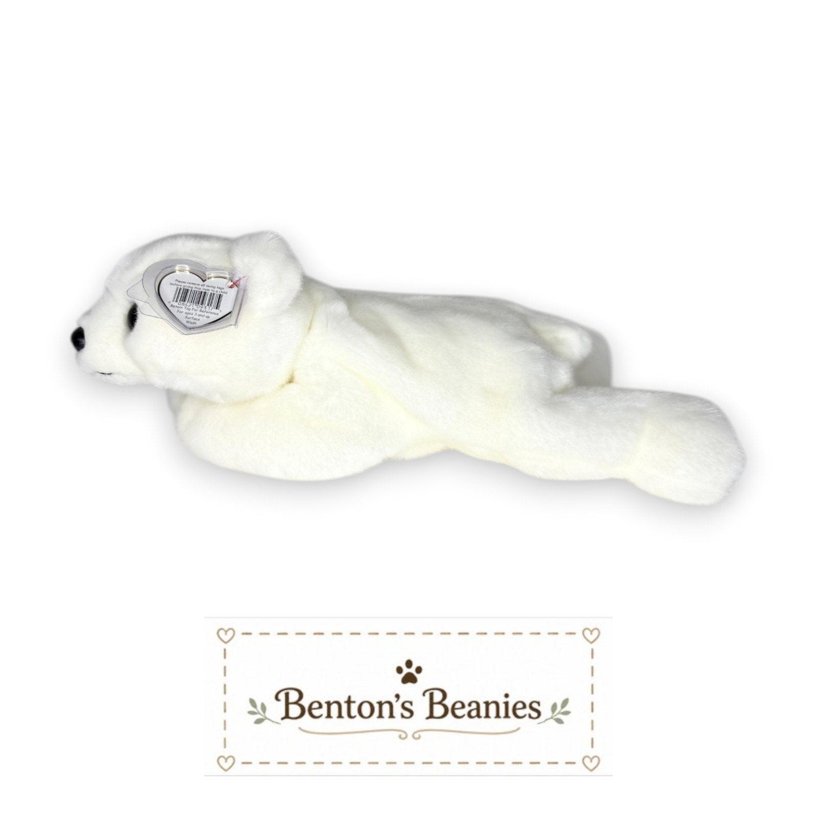Chilly the Polar Bear TY Beanie Buddies | Mint Tags