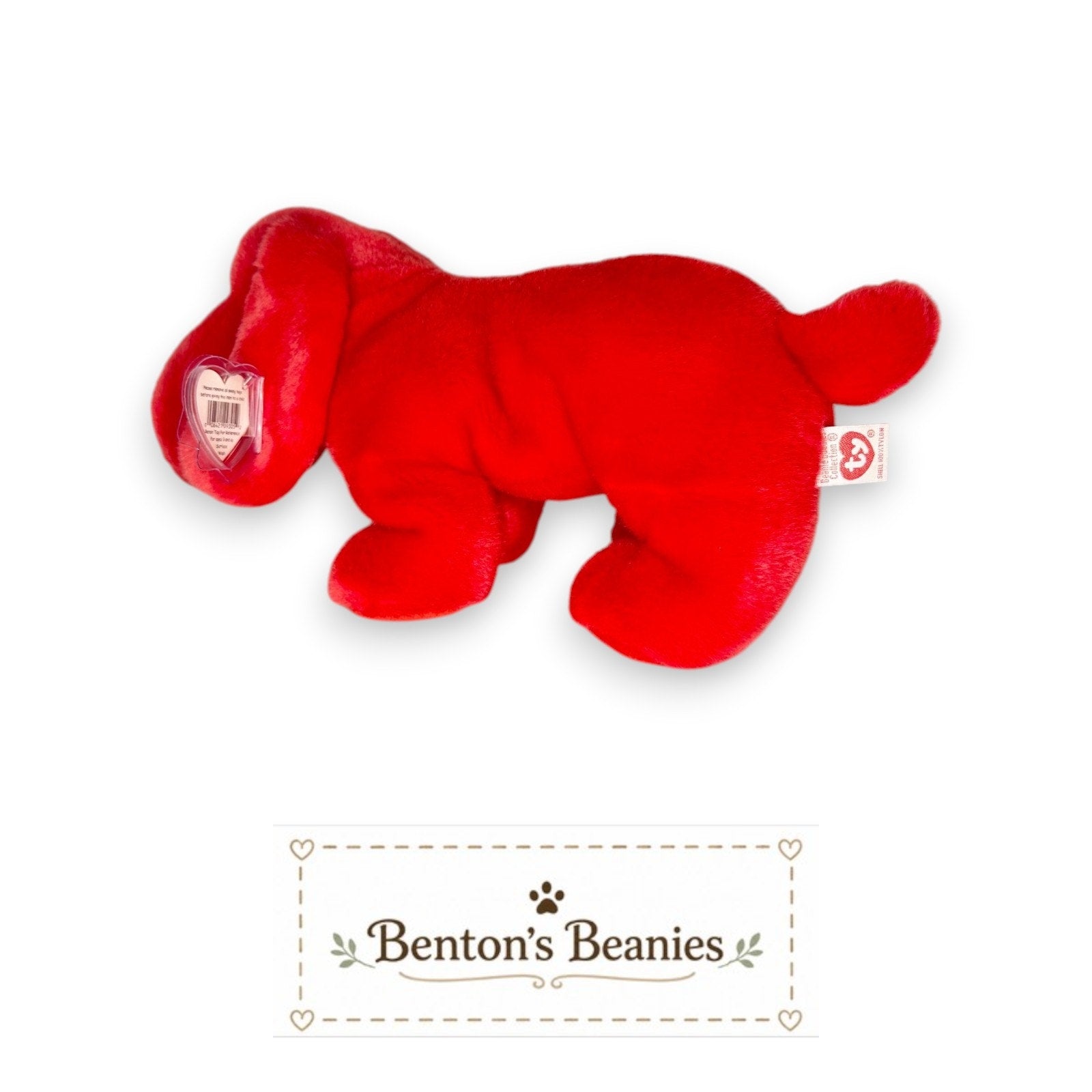 Rover the Red Dog TY Beanie Buddies | Mint Tags
