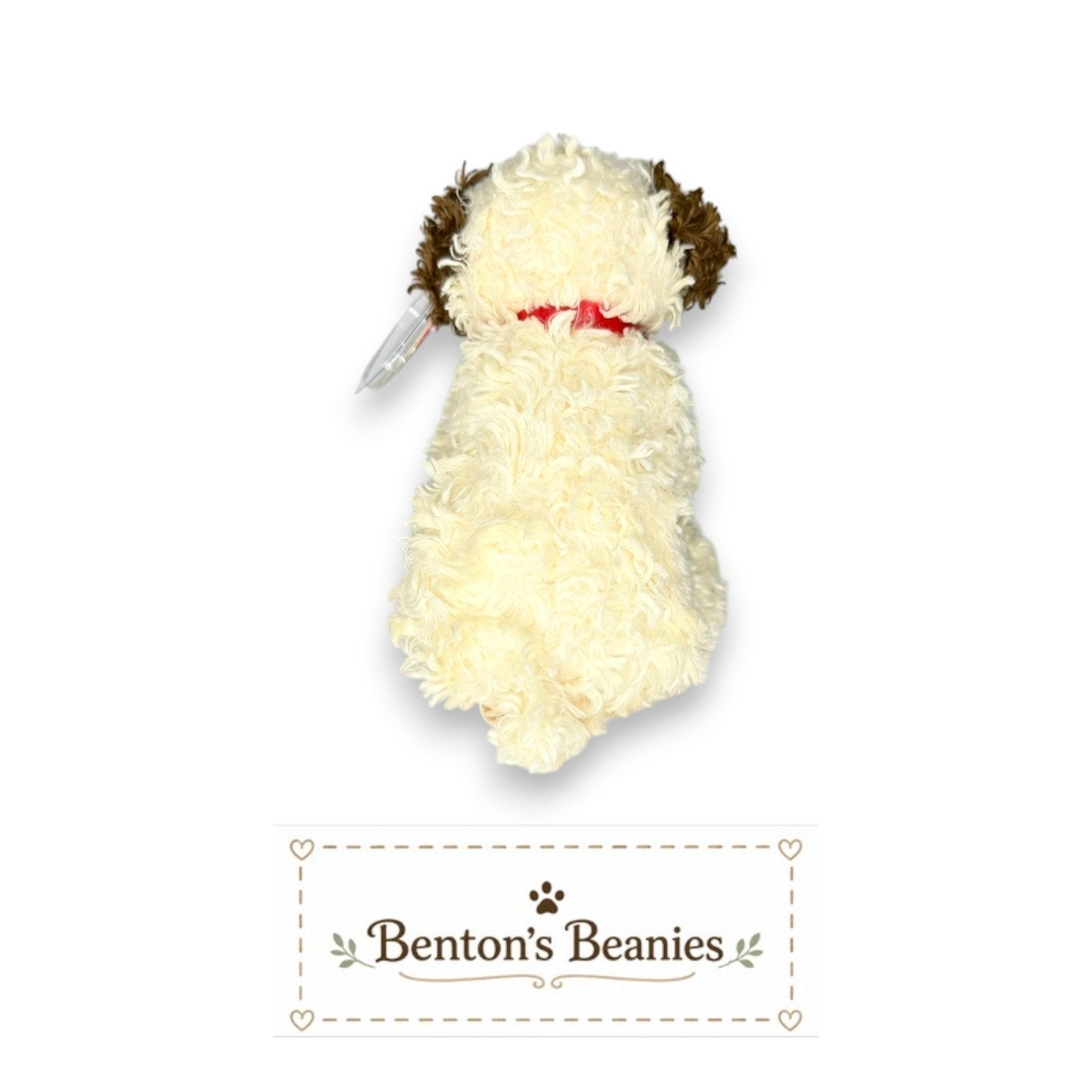 Sneakers the Dog TY Beanie Baby | Mint Heart & Tush Tag