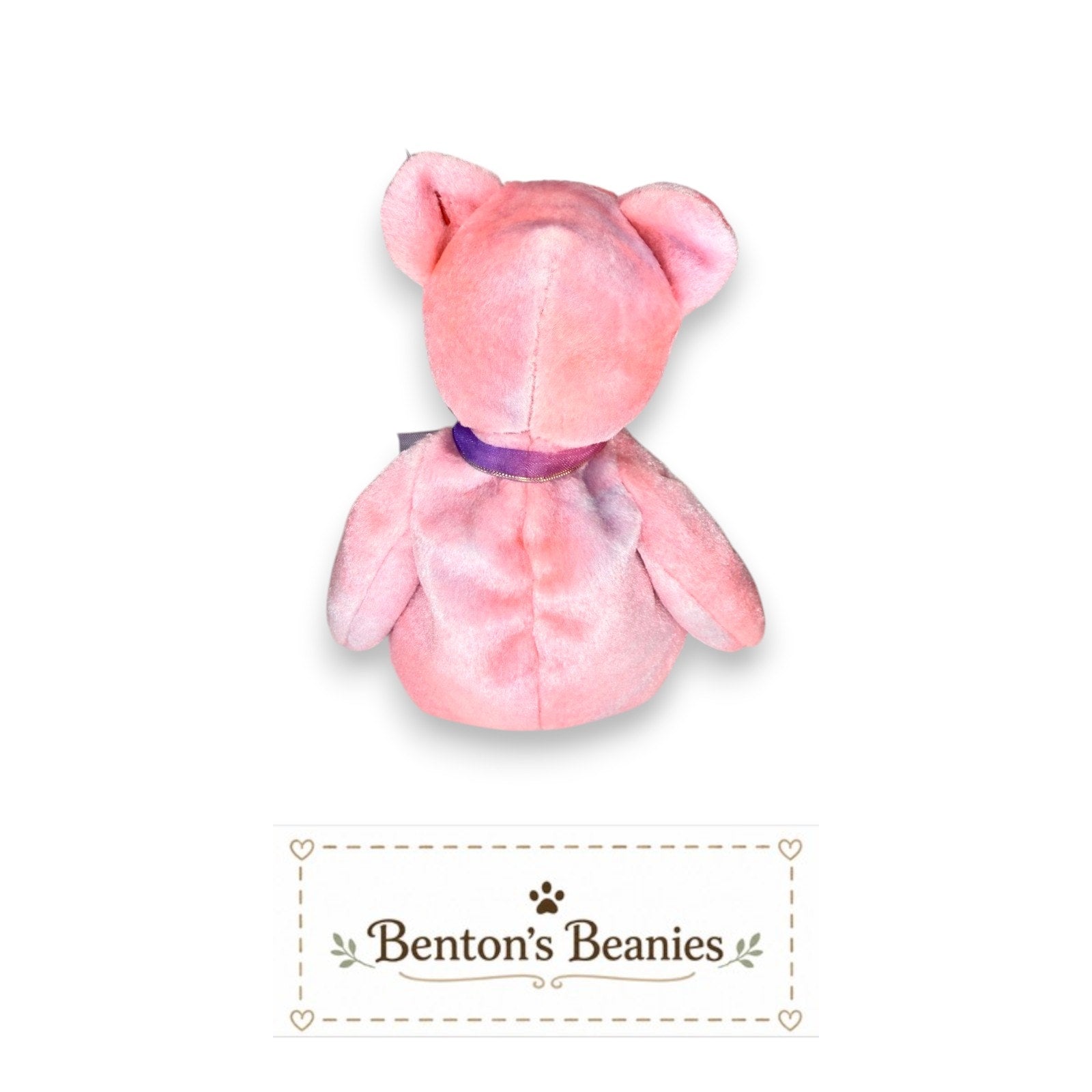 Mum the Bear TY Beanie Baby | Mint Heart & Tush Tag