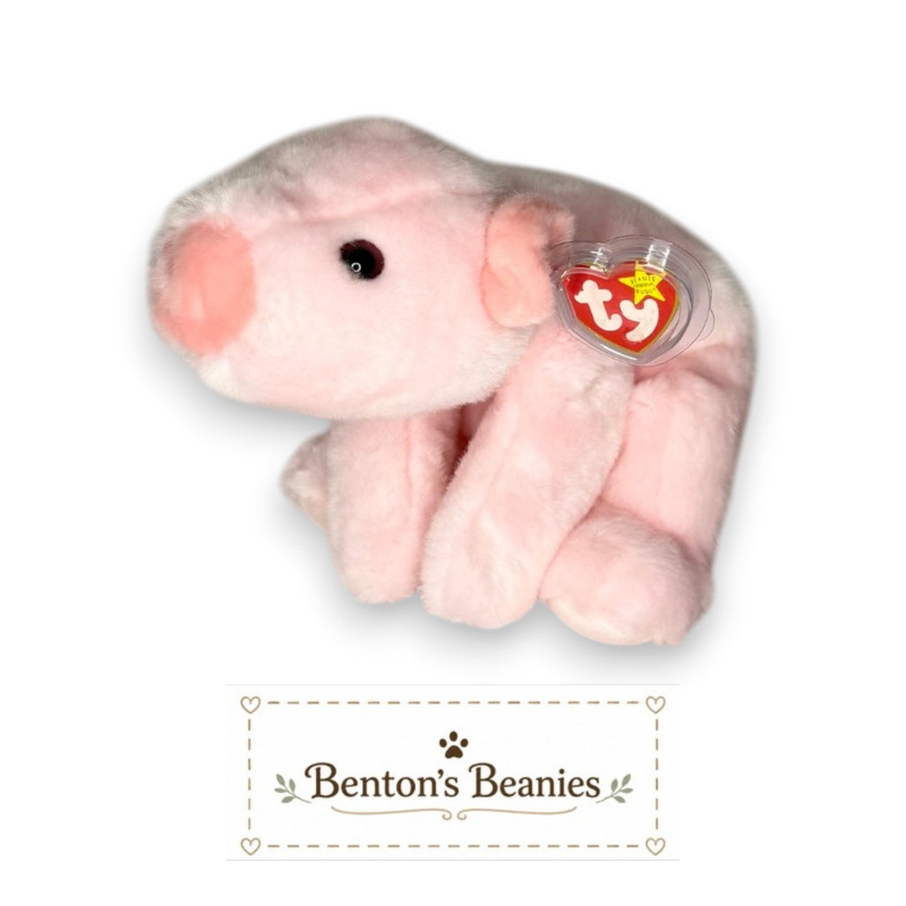 Squealer the Pig TY Beanie Buddies | Mint Tags