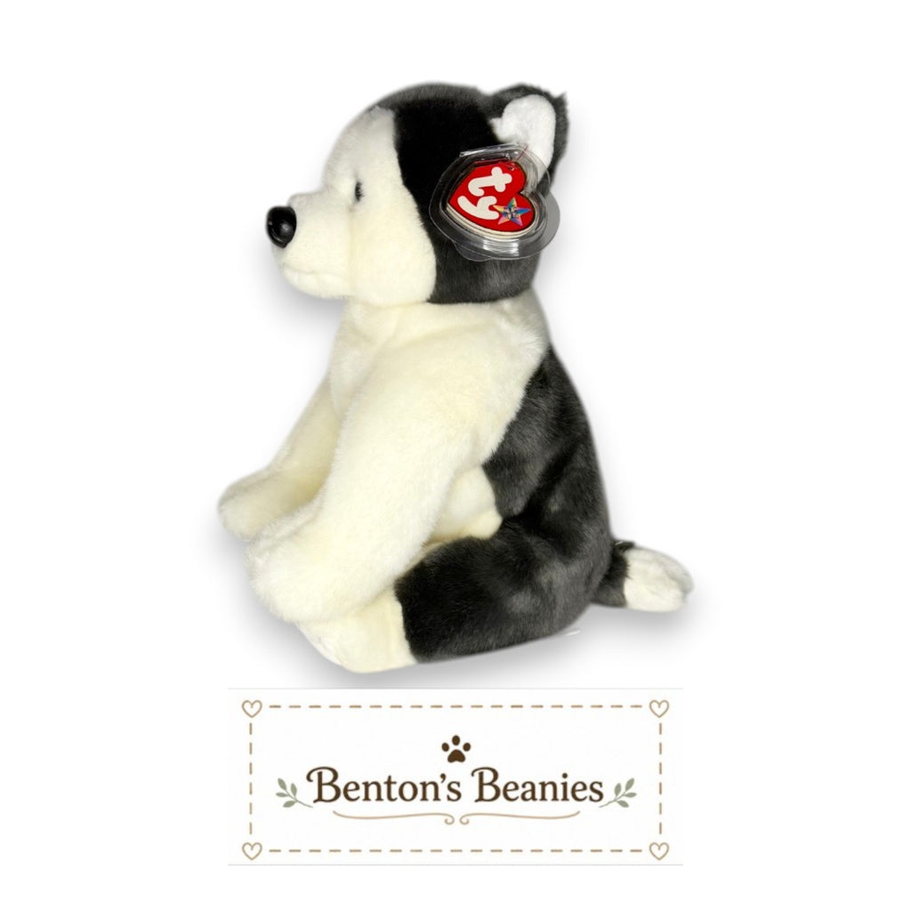 Nanook the Dog TY Beanie Buddies | Mint Heart & Tush Tags