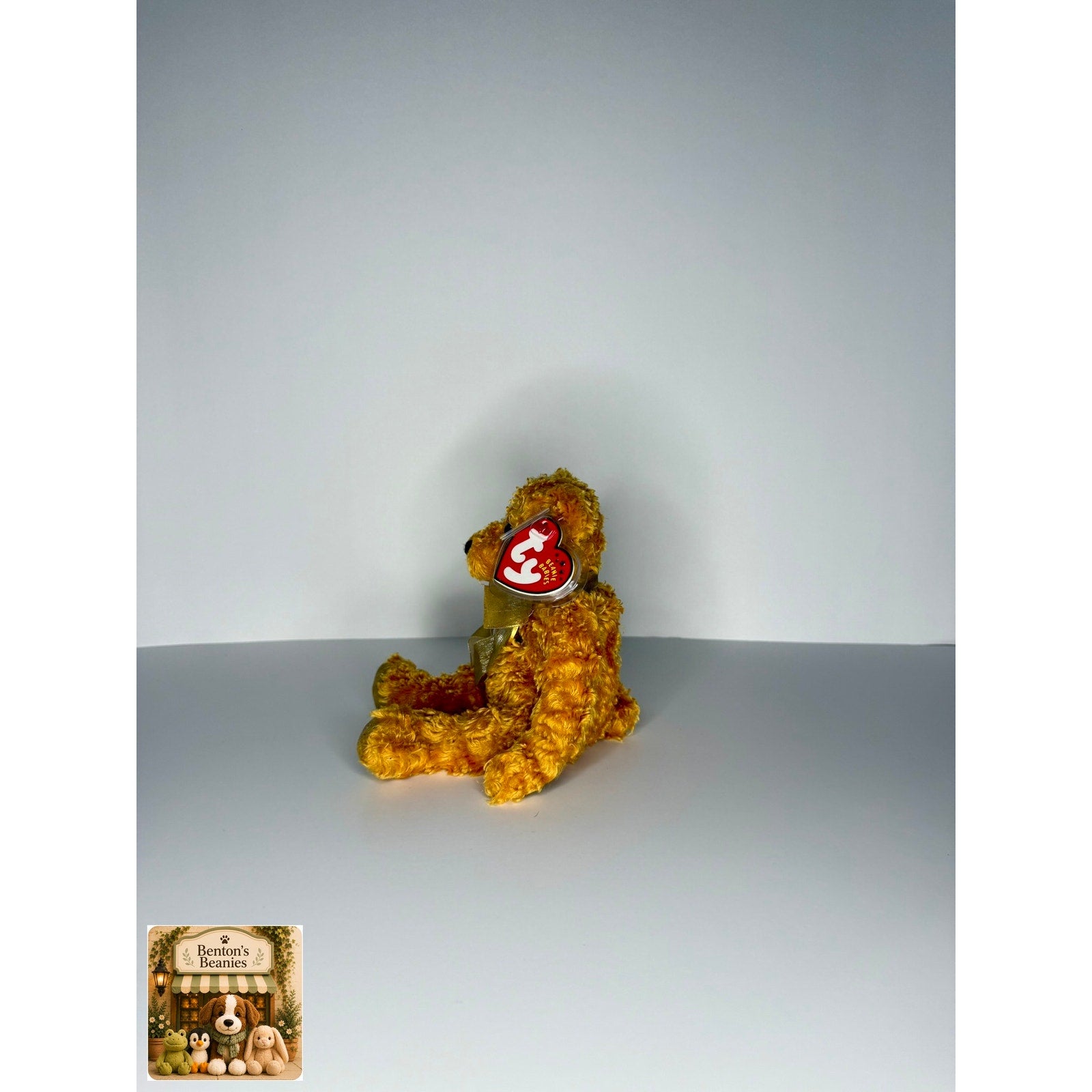 Teddy the Bear TY Beanie Baby | Mint Heart & Tush Tag