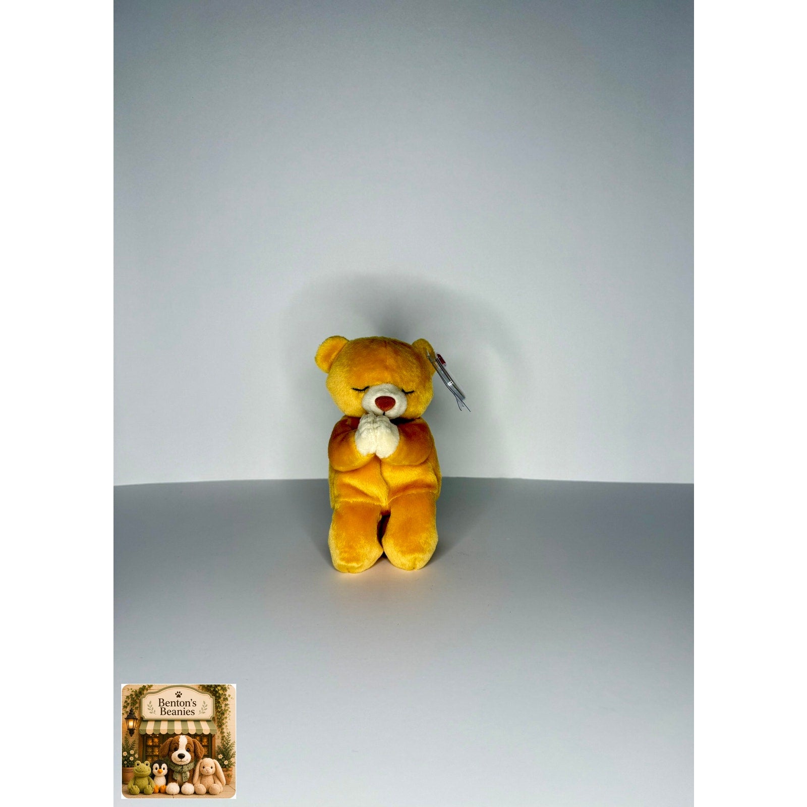 Hope the Bear TY Beanie Baby | Mint Heart & Tush Tag