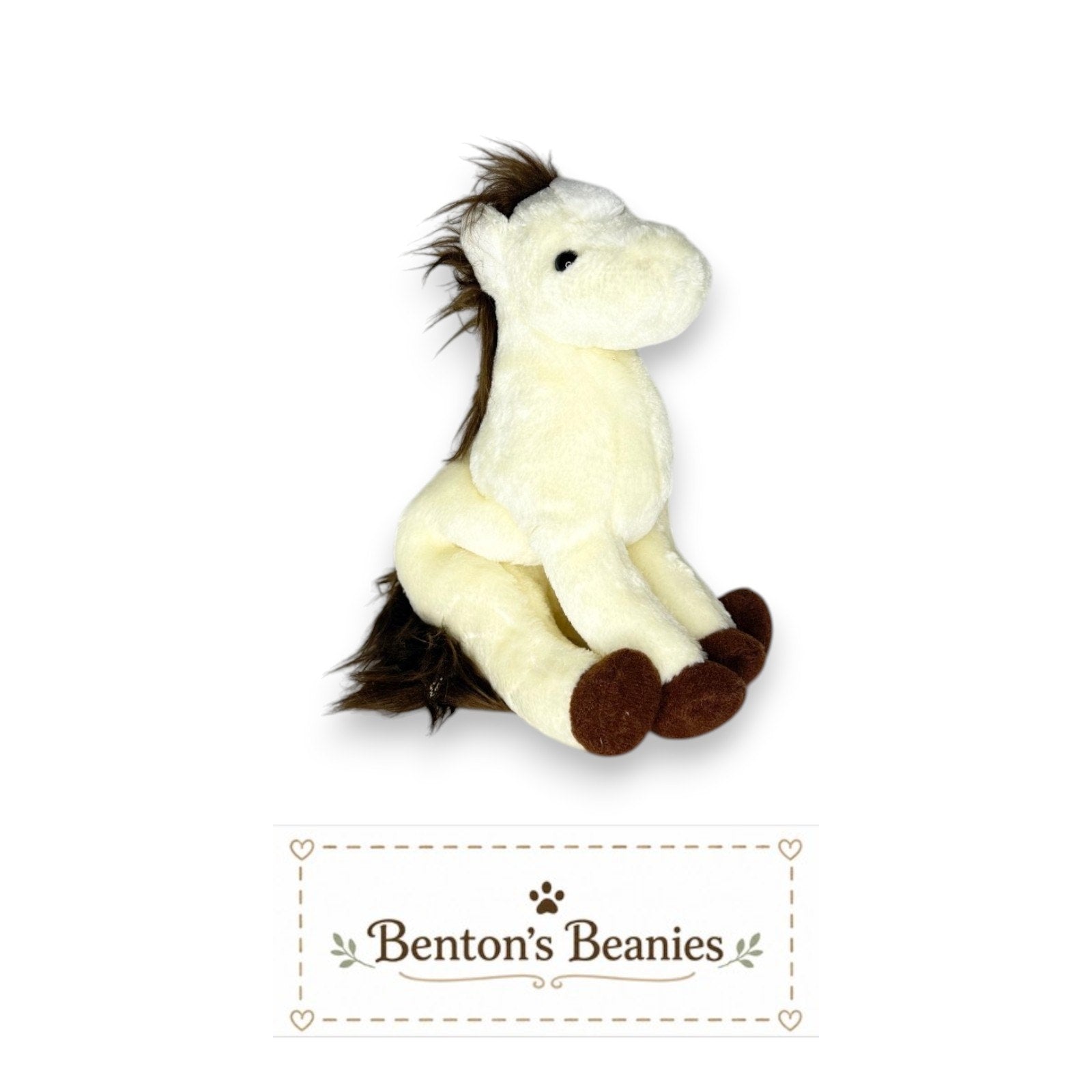 Marshall the Horse TY Beanie Baby | Mint Heart & Tush Tag